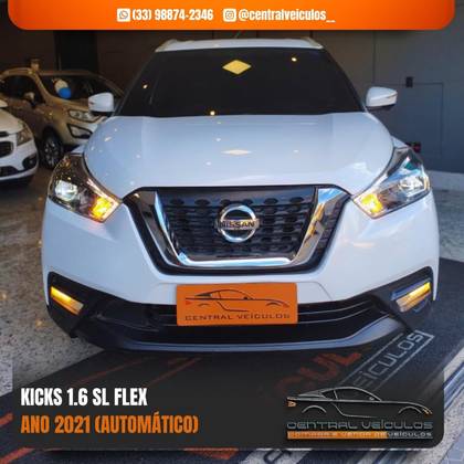 NISSAN KICKS 1.6 16V FLEXSTART SL 4P XTRONIC NISSAN KICKS 1.6 16V FLEXSTART SL 4P XTRONIC